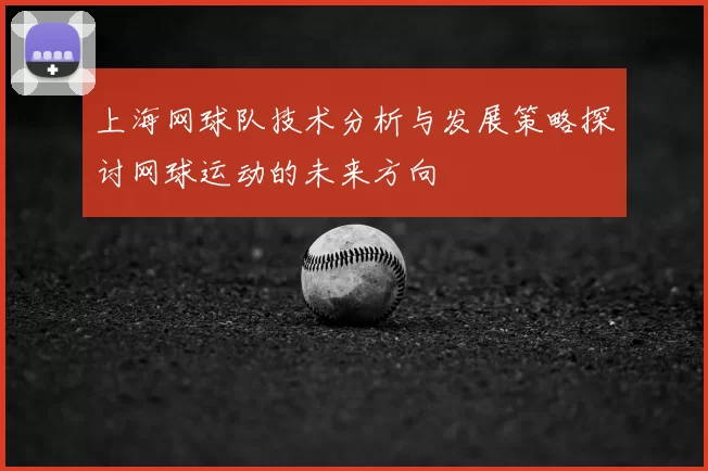 上海网球队技术分析与发展策略探讨网球运动的未来方向