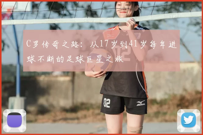 C罗传奇之路:从17岁到41岁每年进球不断的足球巨星之旅