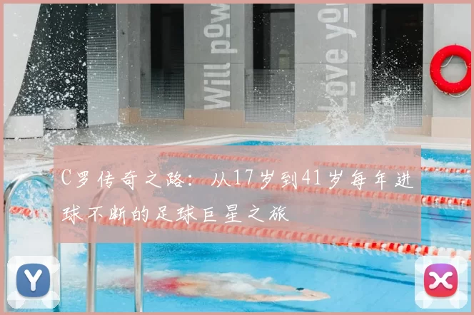 C罗传奇之路:从17岁到41岁每年进球不断的足球巨星之旅