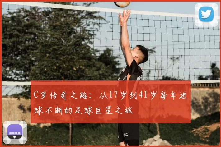 C罗传奇之路：从17岁到41岁每年进球不断的足球巨星之旅